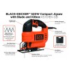Black & Decker Compact Jigsaw With Blade 520W