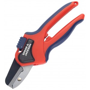 S&J Razorsharp Medium Secateurs - Anvil