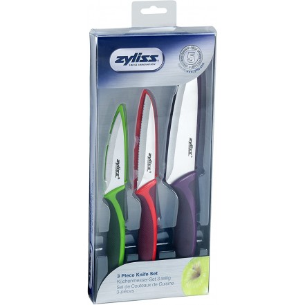 Zyliss 3 Piece Preparation Knife Set