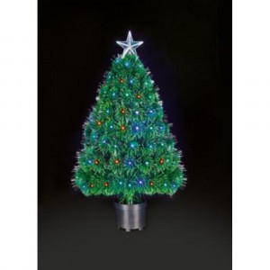 Premier 80cm Multi Colour LED Fibre Optic Tree