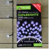 Premier Multi Action 200 Supabrights LED Christmas Lights - White