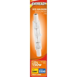 Eveready Halo Linear 120/150W R7 Clear