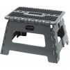 Addis Folding Step Stool Metallic Grey