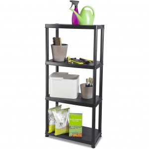 Addis 4 Tier Shelf Unit Plastic