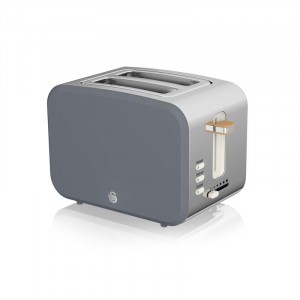 Swan 2-Slice Nordic Toaster Slate Grey