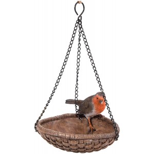 Vivid Arts Hanging Robin Heart Feeder