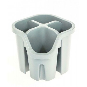 Addis Eco Cutlery Drainer/Sink Tidy Grey