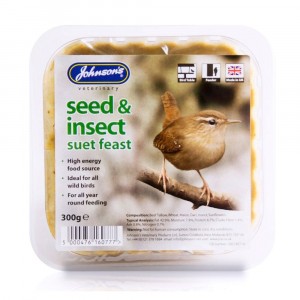 Johnston & Jeff Seed & Insect Suet Feast 300g