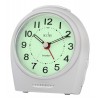 Acctim Astoria Smartlite Non-Ticking Alarm Clock - Silver