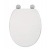 Croydex Kielder Wood Toilet Seat White