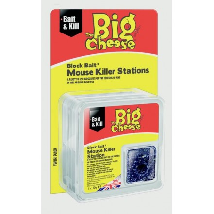 The Big Cheese Mouse Killer Stations