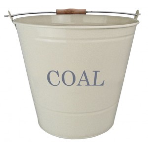 Manor Coal Bucket - Cream