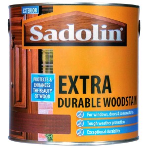 Sadolin Extra Durable Woodstain Jacobean Walnut 2.5 Litre