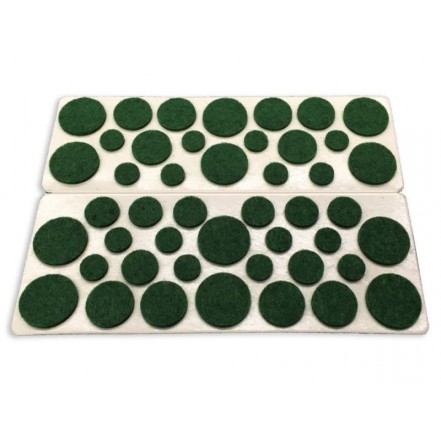 Felt Gard Felt Surface Protection Pads - Green Assorted Sizes Pack 46
