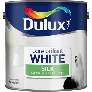 Dulux Silk Emulsion Pure Brilliant White 3 Litre