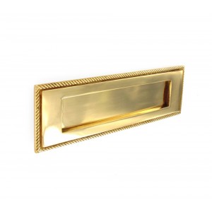 Securit Georgian Letter Plate Brass 250mm