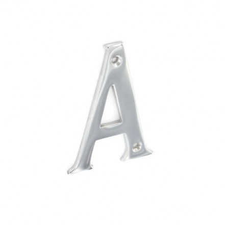 Securit Chrome Letter A