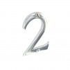 Securit Brass Numeral  75mm