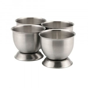 Zodiac Egg Cups Stainless Steel Set of 4