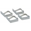 KitchenCraft Set of 4 Stainless Steel Table Cloth Clips