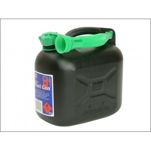 Carplan Diesel Fuel Can & Spout 5 Litre Black