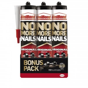 UniBond No More Nails Cartridges Triple Pack