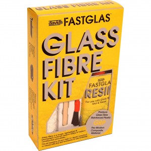 U-POL Fastglas Resin and Glass Fibre Kit Small