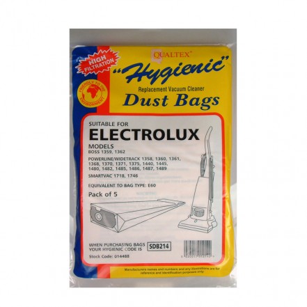 Jegs Electrolux Widetrack Dust Bags