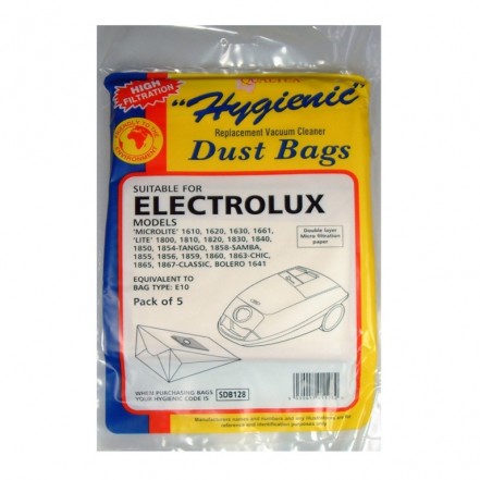 Electrolux Cylinder Vacuum Bags 128