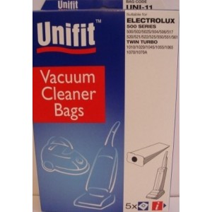5 x Electrolux 500 Series, Twin Vacuum Hoover Bags