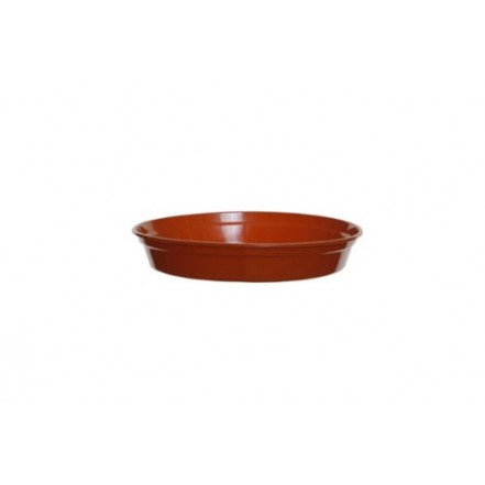 Whitefurze Garden Pot Saucer for 25cm Pot - Terracotta