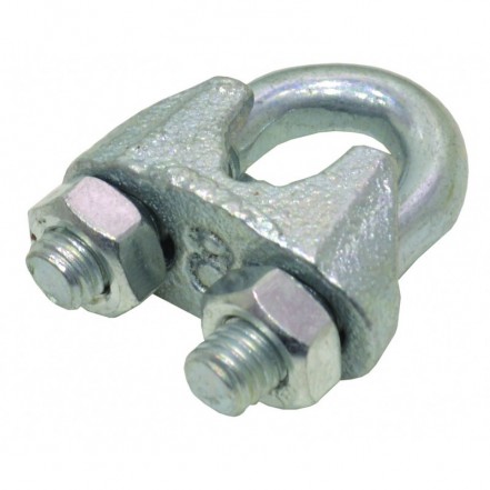 Wire Rope Grip Galvanised 3mm