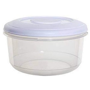 Whitefurze 2 Litre Round Food Container