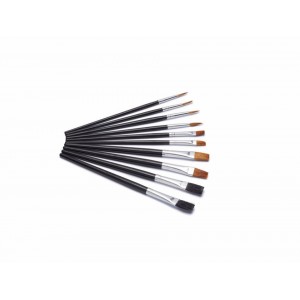 Harris Seriously Good Flat Artist Paint Brushes Pack 10