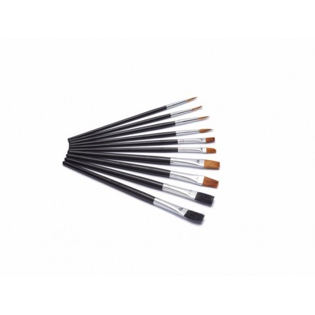 Harris Seriously Good Flat Artist Paint Brushes Pack 10
