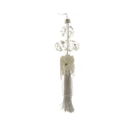 Kaemingk Glass Tassel Tree Decoration