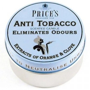 Price's Anti Tobacco Scented Candle