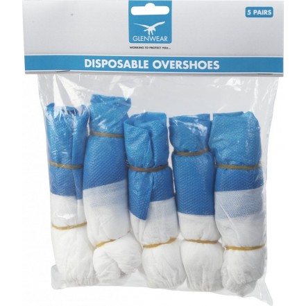 Glenwear Disposable Overshoes Pack 5 Pairs