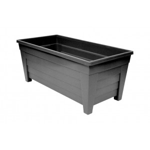 Grosvenor Trough Planter Ebony 55cm