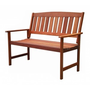 Pagoda Buckingham 2 Seat Wood Bench