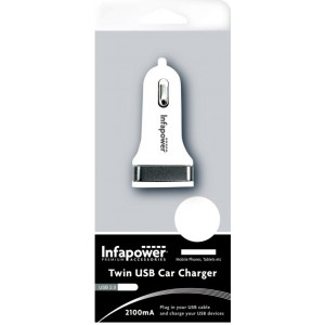 Infapower Twin USB Car Charger