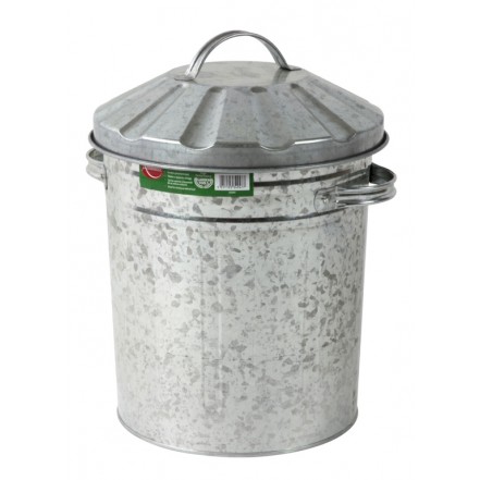 Ambassador Mini Galvanised Bin