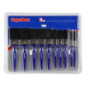 SupaDec Paint Brush Pack of 10