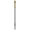 Hearth & Home Black Companion Set with Round Base & Brass Handles 5-Piece 19"