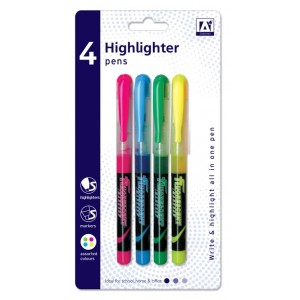 A Star Highlighter Pens