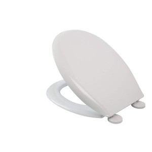 Croydex Toilet Seat Anti Bacterial Treated Surface Easy Fix