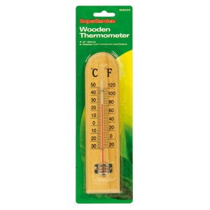 SupaGarden Wooden Thermometer