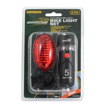 Brookstone LED Cycle Light Set