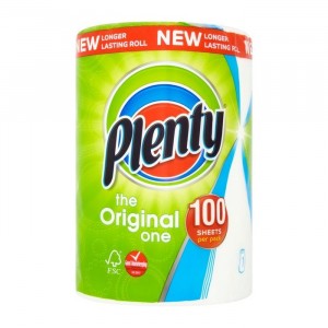 Plenty Kitchen Roll The Original One 100 Sheets