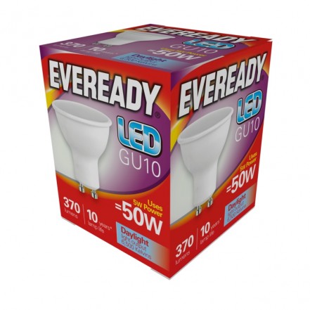 Eveready LED GU10 3W Daylight